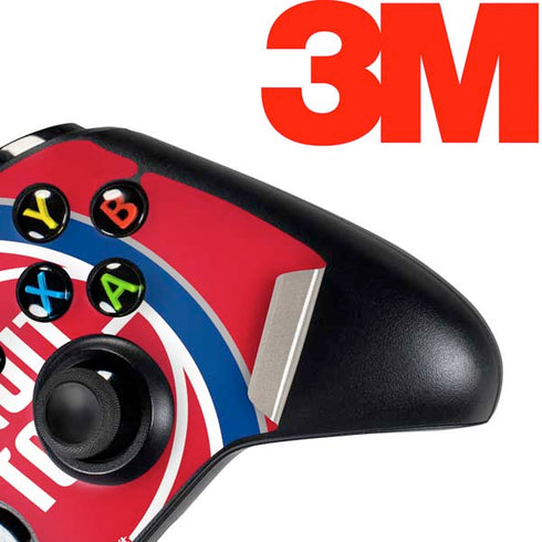 NBA Detroit Pistons Large Logo Xbox One Controller Skin