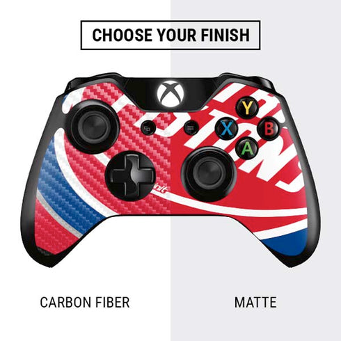 NBA Detroit Pistons Large Logo Xbox One Controller Skin