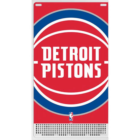 NBA Detroit Pistons Large Logo Xbox Series S Console Skin