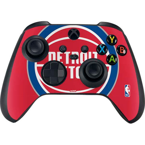 NBA Detroit Pistons Large Logo Xbox Series X Bundle Skin