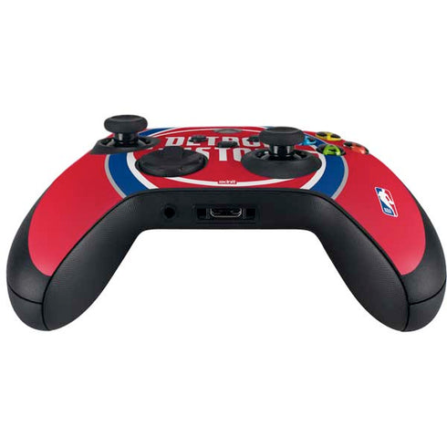 NBA Detroit Pistons Large Logo Xbox Series X Controller Skin