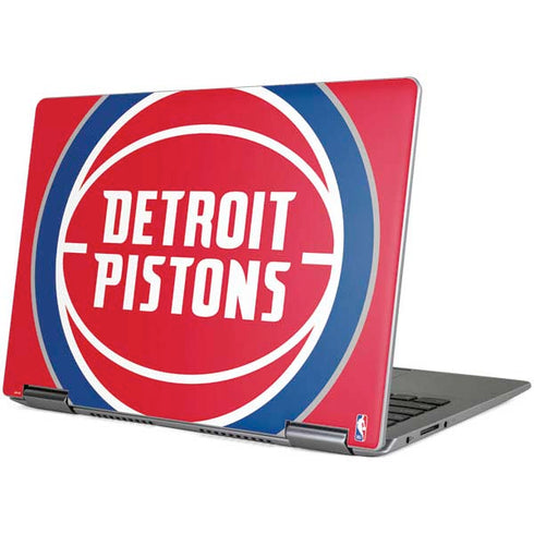 NBA Detroit Pistons Large Logo Yoga 710 14in Skin