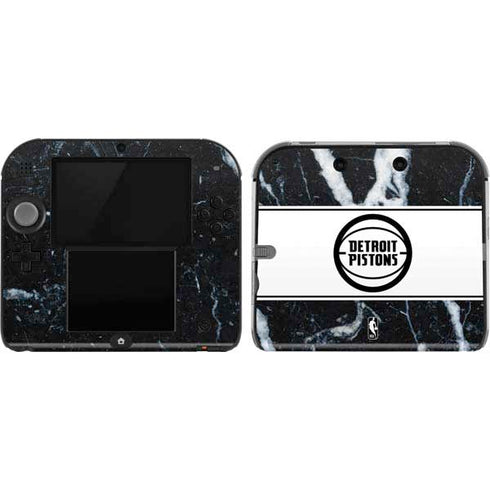 NBA Detroit Pistons Marble Nintendo 2DS Skin