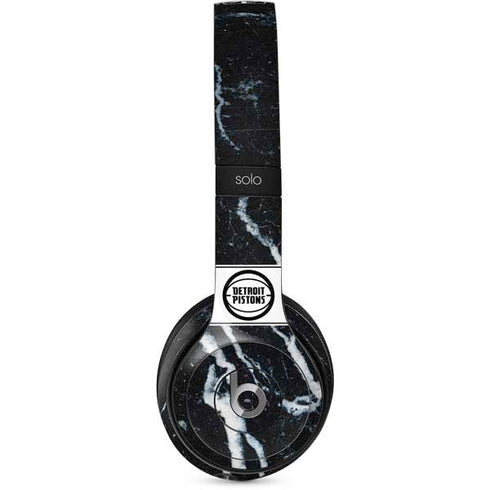 NBA Detroit Pistons Marble Beats Solo 2 Wired Skin