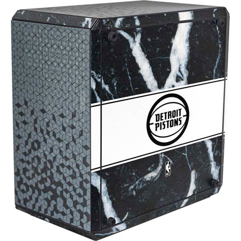 NBA Detroit Pistons Marble Cooler Master MasterBox Q300L Mini Tower Skin