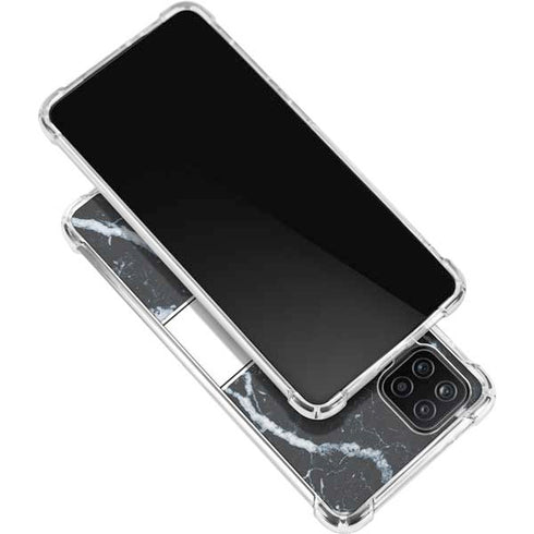 NBA Detroit Pistons Marble Galaxy A12 Clear Case