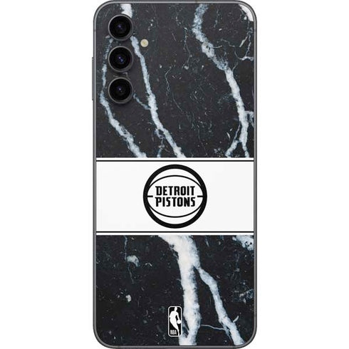 NBA Detroit Pistons Marble Galaxy A14 5G Skin