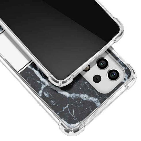 NBA Detroit Pistons Marble Galaxy A33 5G Clear Case