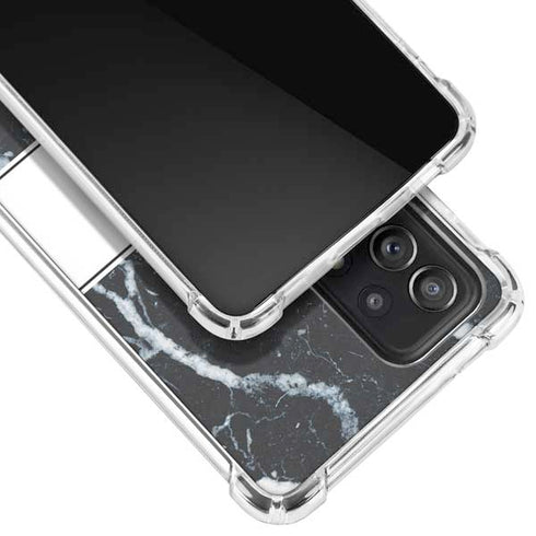 NBA Detroit Pistons Marble Galaxy A72 5G Clear Case