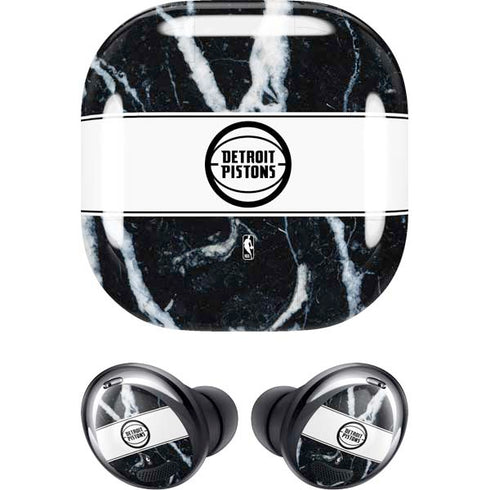 NBA Detroit Pistons Marble Galaxy Buds Pro Skin