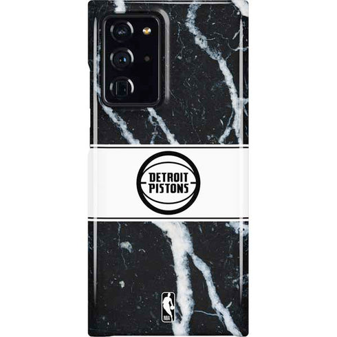 NBA Detroit Pistons Marble Galaxy Note20 Ultra 5G Lite Case
