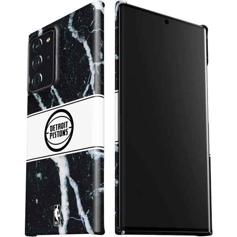 NBA Detroit Pistons Marble Galaxy Note20 Ultra 5G Lite Case