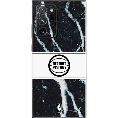 NBA Detroit Pistons Marble Galaxy Note20 Ultra 5G Skin