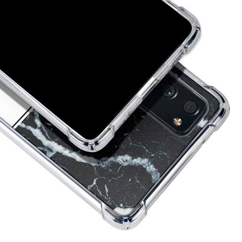 NBA Detroit Pistons Marble Galaxy S20 FE Clear Case