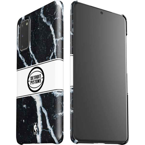 NBA Detroit Pistons Marble Galaxy S20 Lite Case