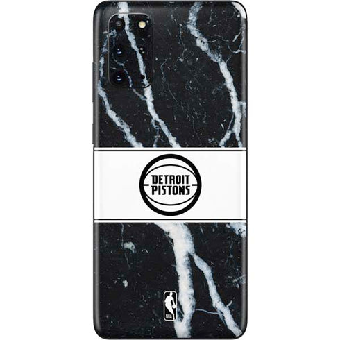 NBA Detroit Pistons Marble Galaxy S20 Plus Skin
