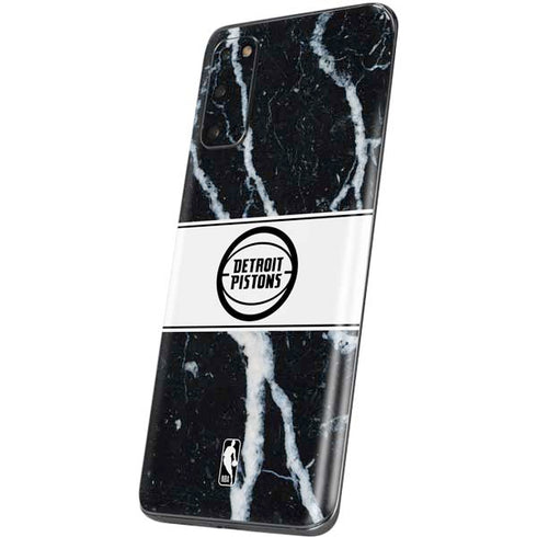 NBA Detroit Pistons Marble Galaxy S20 Skin