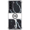 NBA Detroit Pistons Marble Galaxy S21 5G Clear Case