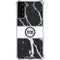 NBA Detroit Pistons Marble Galaxy S21 FE Clear Case