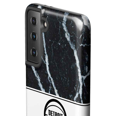 NBA Detroit Pistons Marble Galaxy S21 Plus 5G Pro Case