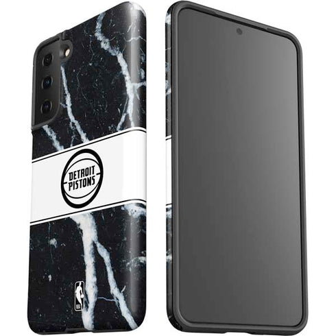 NBA Detroit Pistons Marble Galaxy S21 Plus 5G Pro Case