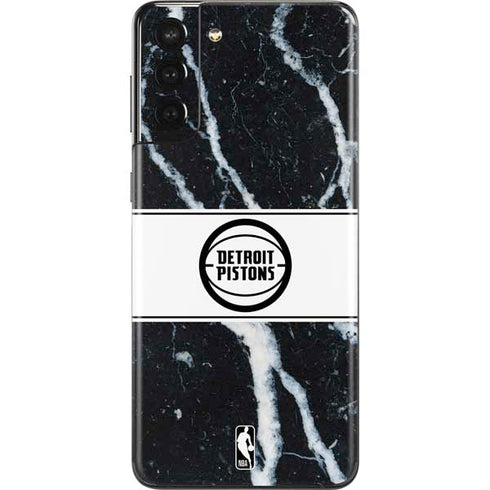 NBA Detroit Pistons Marble Galaxy S21 Plus 5G Skin