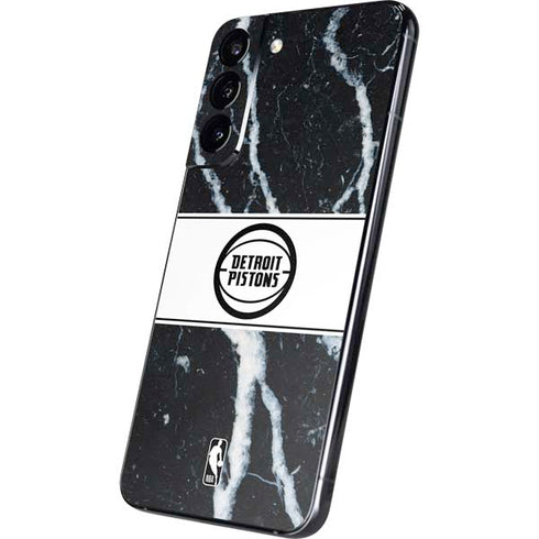 NBA Detroit Pistons Marble Galaxy S22 Plus Skin