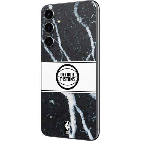 NBA Detroit Pistons Marble Galaxy S23 FE Skin