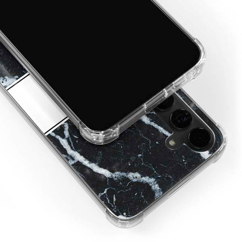 NBA Detroit Pistons Marble Galaxy S24 Plus Clear Case