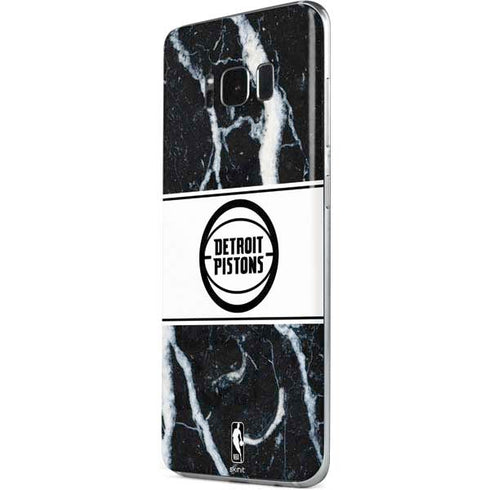 NBA Detroit Pistons Marble Galaxy S8 Skin