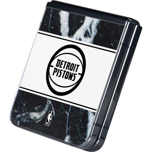 NBA Detroit Pistons Marble Galaxy Z Flip5 5G Skin