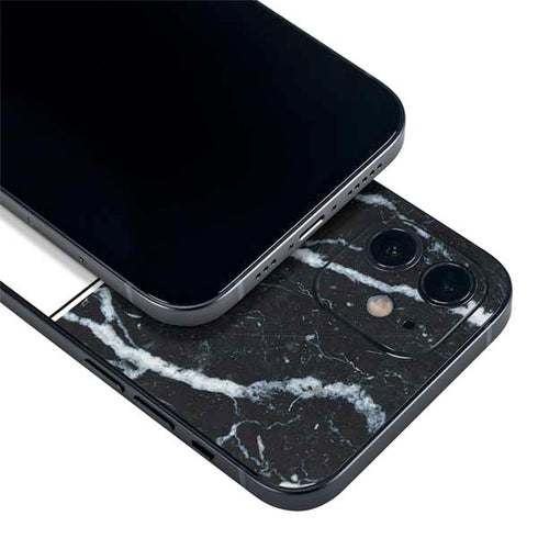 NBA Detroit Pistons Marble iPhone 12 Skin