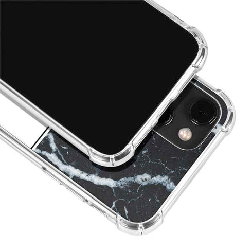 NBA Detroit Pistons Marble iPhone 15 Plus Clear Case