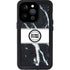 NBA Detroit Pistons Marble iPhone 14 Pro Waterproof Case