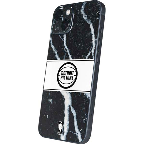 NBA Detroit Pistons Marble iPhone 14 Skin