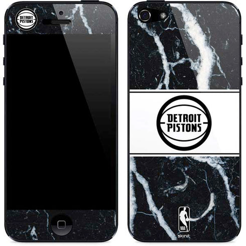 NBA Detroit Pistons Marble iPhone 5/5s/5SE Skin