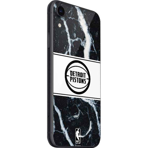 NBA Detroit Pistons Marble iPhone SE (2nd & 3rd Gen) Skin