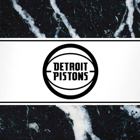 NBA Detroit Pistons Marble iPhone XS Skin