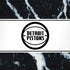 NBA Detroit Pistons Marble iPhone XS Skin