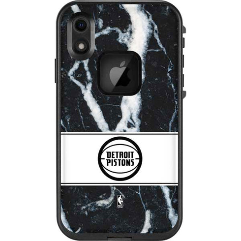 NBA Detroit Pistons Marble LifeProof Fre iPhone Skin