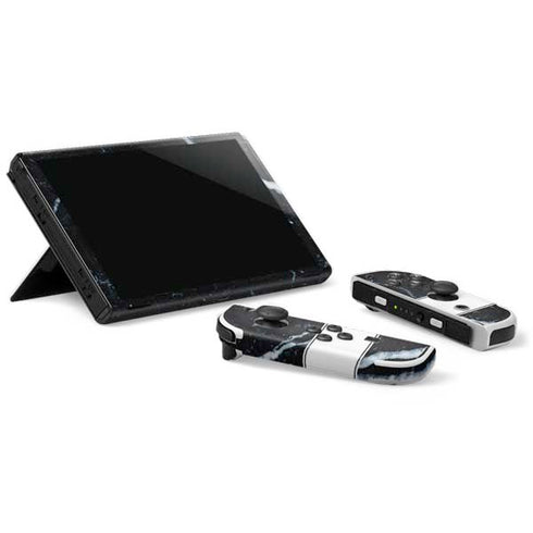 NBA Detroit Pistons Marble Nintendo Switch OLED (2021) Skin