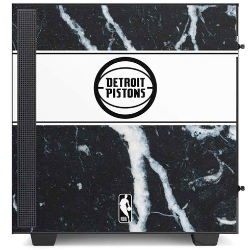 NBA Detroit Pistons Marble NZXT H510 Compact ATX Mid-Tower Case Skin