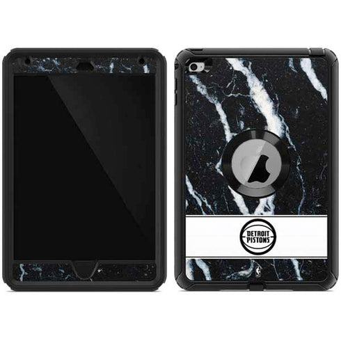 NBA Detroit Pistons Marble Otterbox Defender iPad Skin