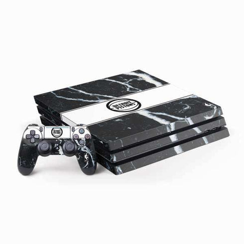 NBA Detroit Pistons Marble PS4 Pro Bundle Skin