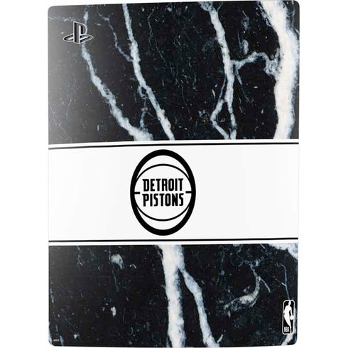 NBA Detroit Pistons Marble PS5 Bundle Skin