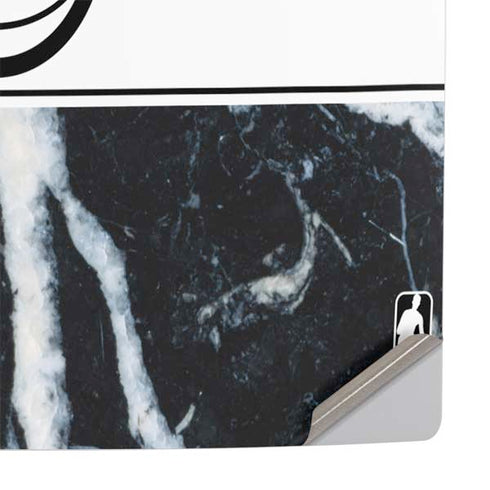 NBA Detroit Pistons Marble PS5 Slim Disk Console Skin