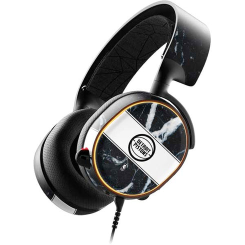 NBA Detroit Pistons Marble SteelSeries Arctis 5 Skin