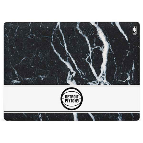 NBA Detroit Pistons Marble Surface Laptop 2 Skin