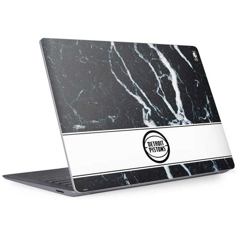 NBA Detroit Pistons Marble Surface Laptop 3 13.5in Skin