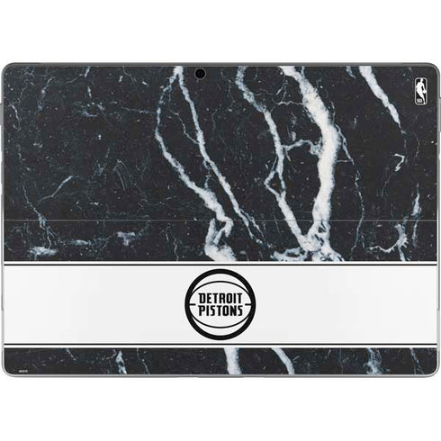 NBA Detroit Pistons Marble Surface Pro 8 Skin